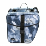 Doppeltasche blau/Jeans