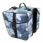 Doppeltasche blau/Jeans